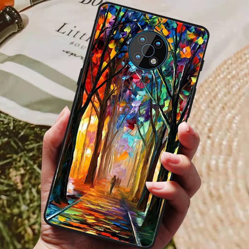 Para Nokia G50 5G Funda Trasera de Silicona Funda de Teléfono Para Nokia G50 G 50 5G Fundas para NokiaG50 TA-1358 TA-1390 F Parachoques Suave Funda