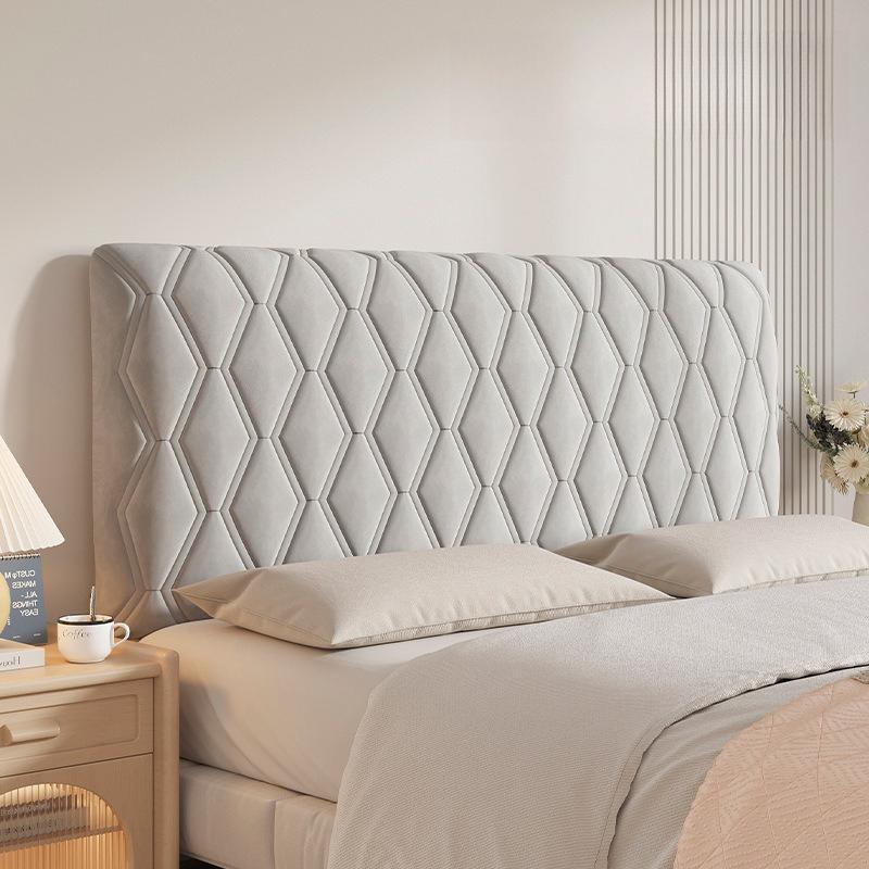 New Breathable Headboard Cover with Soft Bag Thickened Anti-collision Clip Cotton Dust-proof Bed Cover Suitable for All Seasons