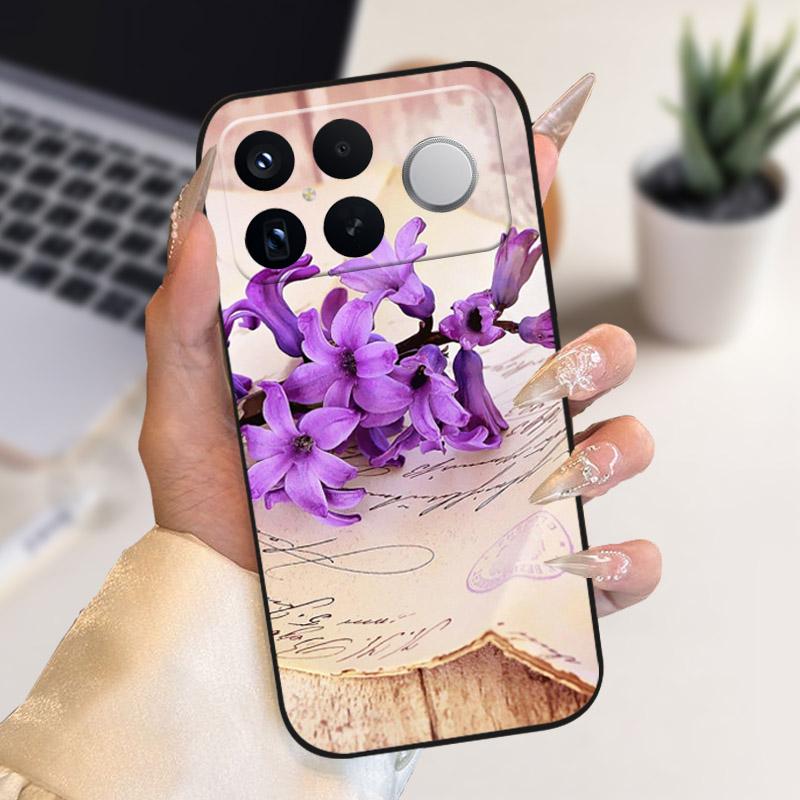 Etui do POCO F8 Ultra Modne Odporne na Wstrząsy Pokrowiec na Telefon Silikonowe Miękkie Zderzak TPU Dla Xiaomi POCO F8Ultra Powłoka Fundas Kreskówka Capa