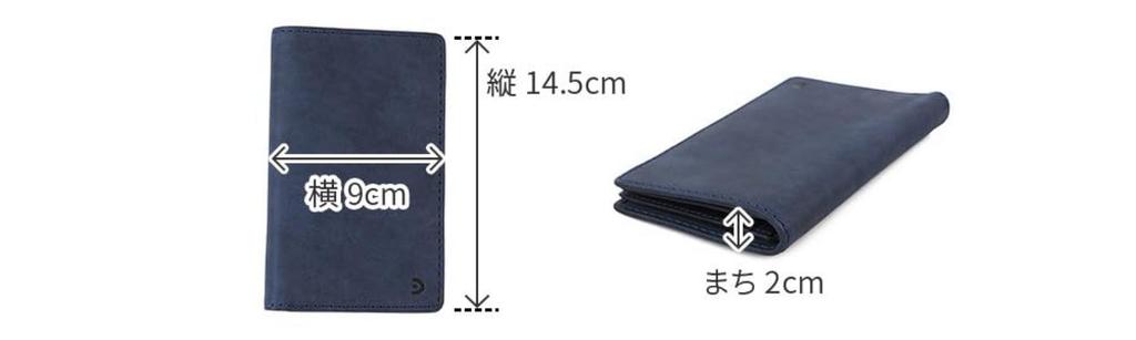 Baggy Port Men's Bifold Wallet, Navy, BP-ZYS1505-NV