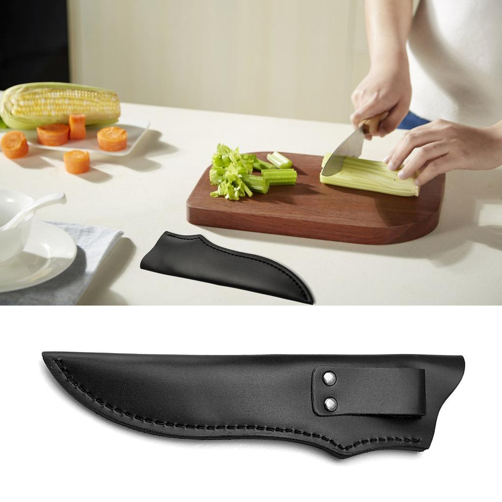 Leathers Knife Pouches Handmade Knife Holsters Belt Loop Case Holder Bag Pocket Knife Sheath for Cutting Tool Carriers