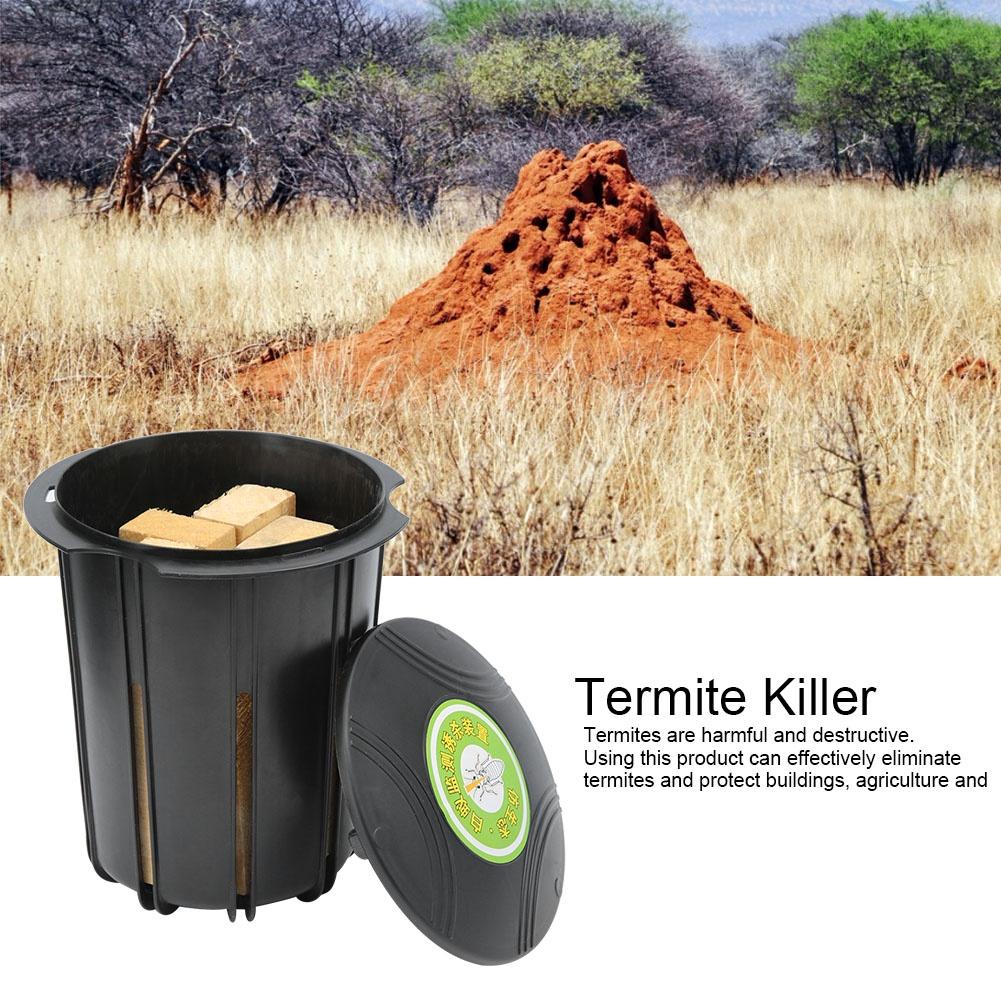 Etkili Dış Mekan Termit Öldürücü Çok Fonksiyonlu Beyaz Karınca Tuzağı Çekici Yem Kutusu Tuzak Kutusu
