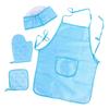 Apron And Hat Set with Oven Mitt - Culinary Play Costume