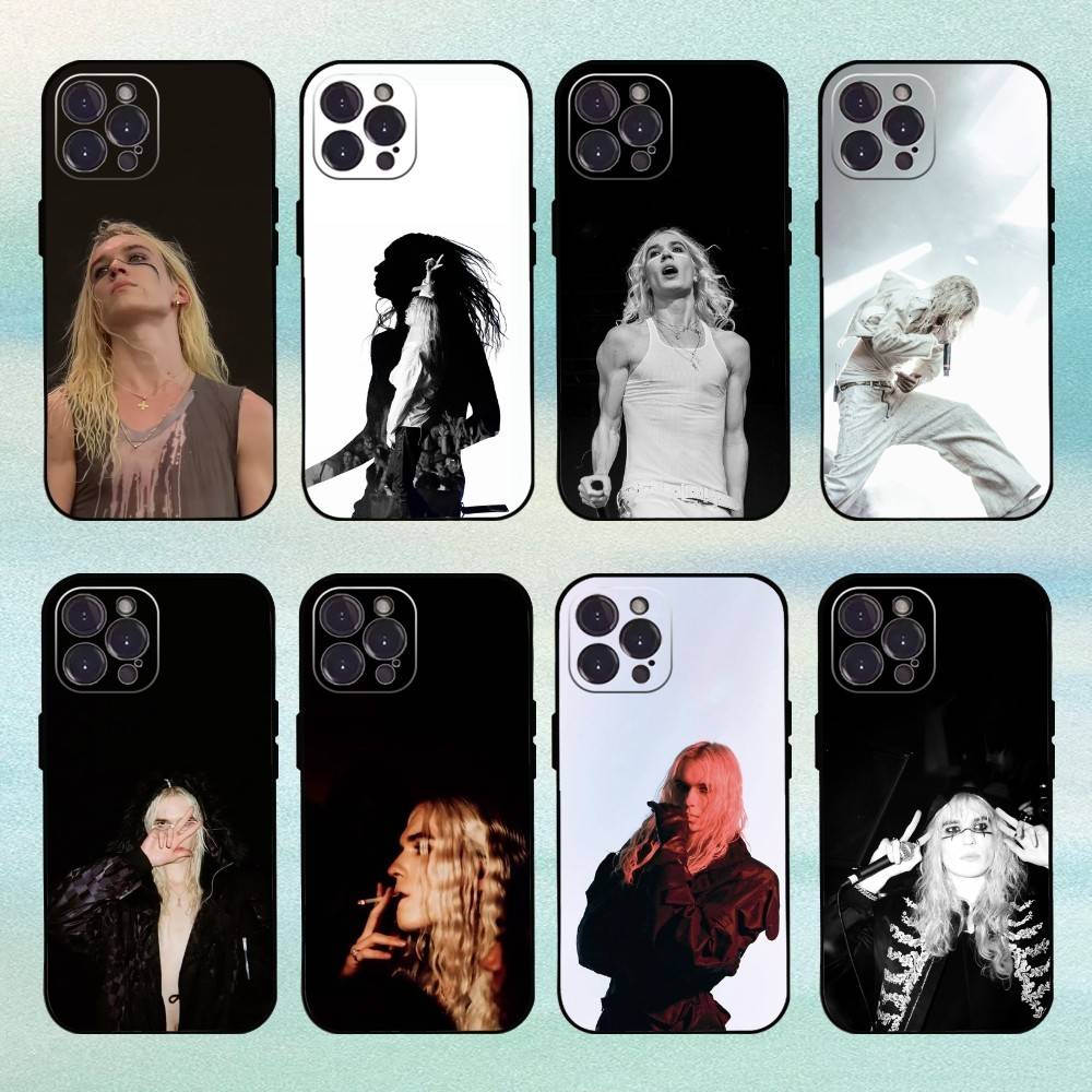 Singer 2hollis Albums Phone Case For iPhone17,16,15,14,13,12Plus,Pro Max,XS,5G Soft Silicone Black Cover
