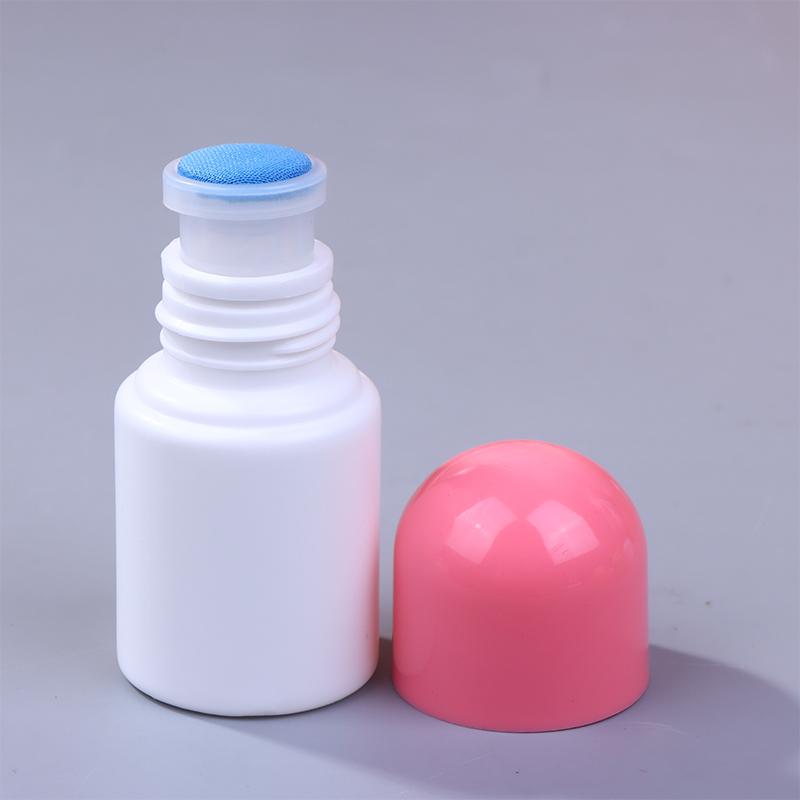 30Ml Empty Smudge Bottle Liquid Applicator Storage Bottle Sponge Head Soreness Medicine Liquid Bottle Daub Filling Liniment