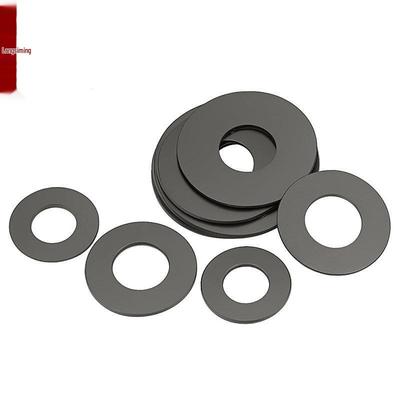 Rondella Piana Autolubrificante Ultra-Sottile in Nylon Grafite: Isolamento in Plastica Dura Resistente all'Usura, Misure M2-M8