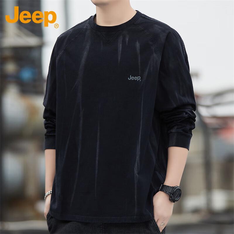 JEEP Men's Casual Long Sleeve T-Shirt