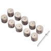 10Pcs 12mm Flap Wheel Sandpaper Sanding Disc Grinding 80600 Grit