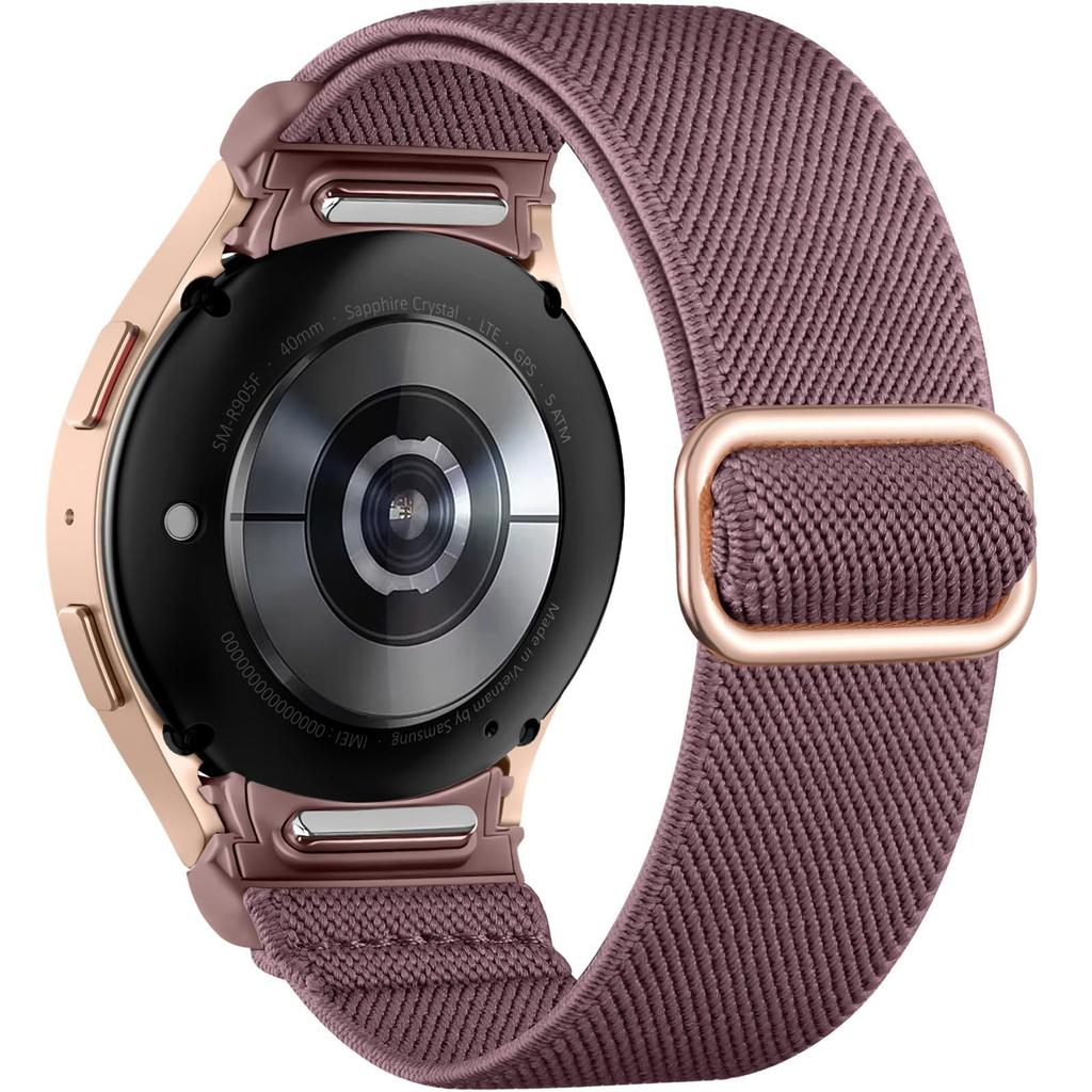 Elastic Nylon Loop Watch Band For Samsung Watch4 5 6 7 Strap Replacement Wristband For Samsung Galaxy Bracelet Correa Accessorie