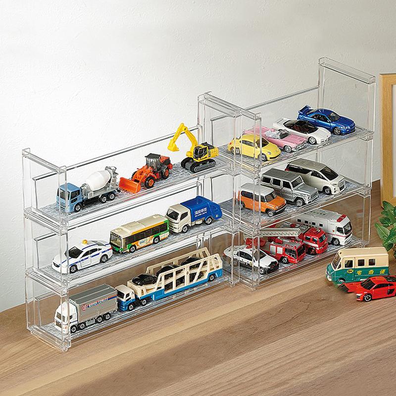 Stackable Acrylic Vanity Makeup Organizer Holder,Display Riser Shelf for Funko Figures,Perfume Stand,Car Stand Cupcake Storage