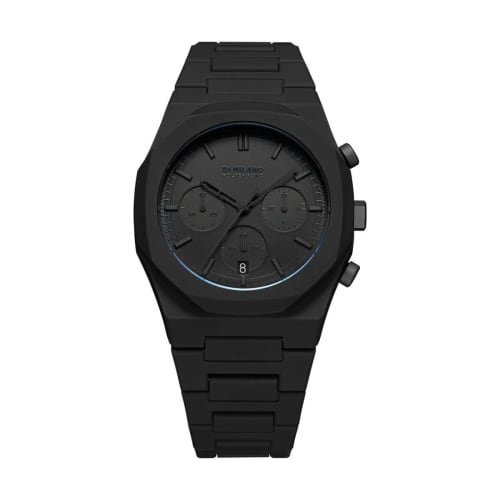 

Authorized D1 MILANO Men s Polychrono Shadow Watch, 40.5mm, All Black, PHBJSH