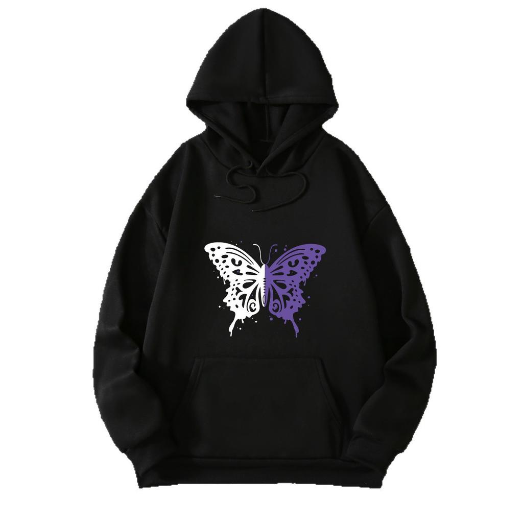 Spring and Autumn Women's Sports and Leisure Sweater Cardigan Hooded Trend Jacket