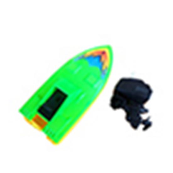 Barcă rapidă cu vânt din plastic Barcă cu motor Copii Copii Jucărie de baie pentru sporturi acvatice de vară