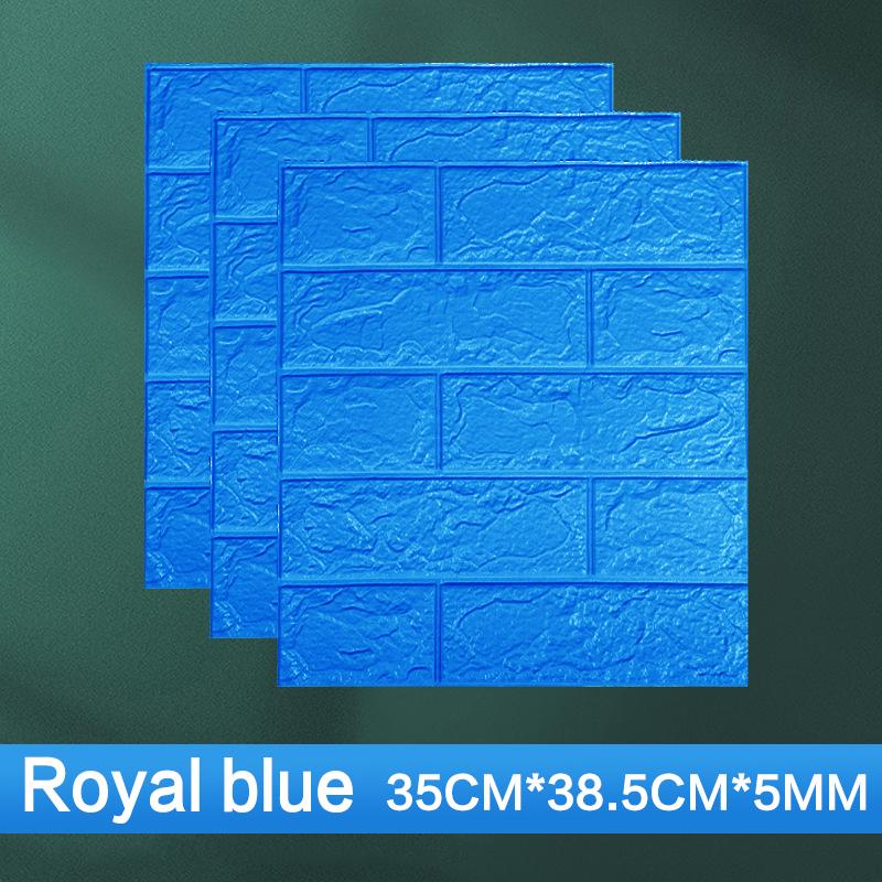 3D Samolepky na zeď Imitace cihly Vodotěsná Samolepicí tapeta Nástěnné umění