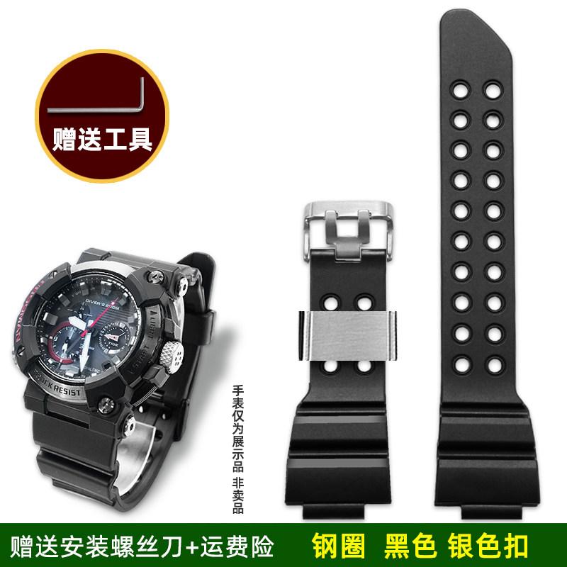 GWF A1000 Silikonarmband für Casio G-SHOCK 7. Frogman 5623 GWF-A1000 1A4 Taucheruhrband Ersatz Herren Sportarmband