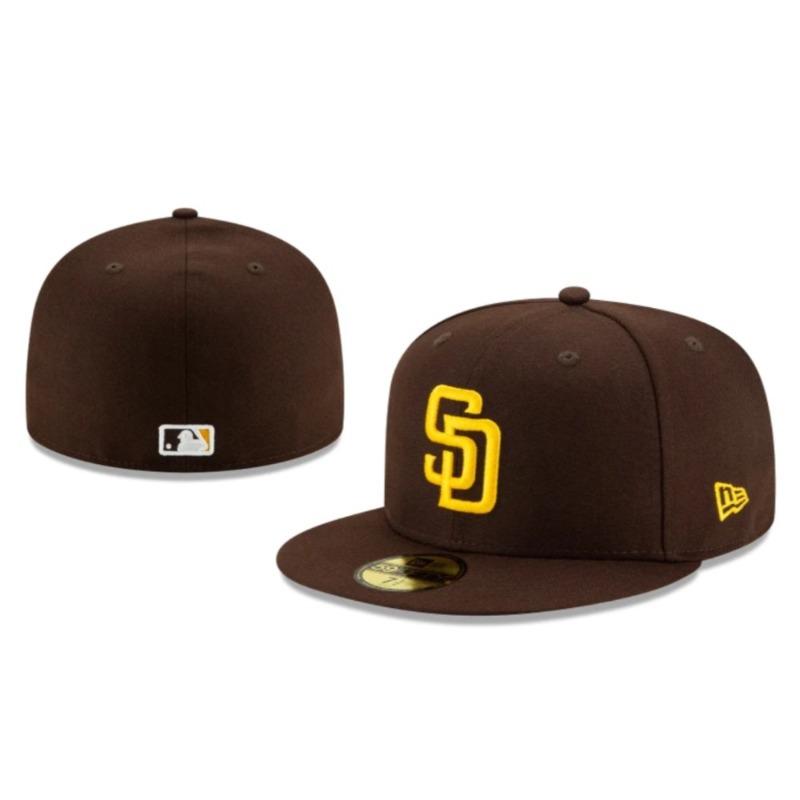 San Diego Padres, eenvoudig, honkbalpet, zonnehoed, geborduurde hoed