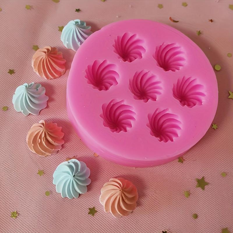 1 Piece Circular Cookie Baking Mold Candy Silicone Mold Cake Dry Perth Chocolate Flipping Sugar Mold