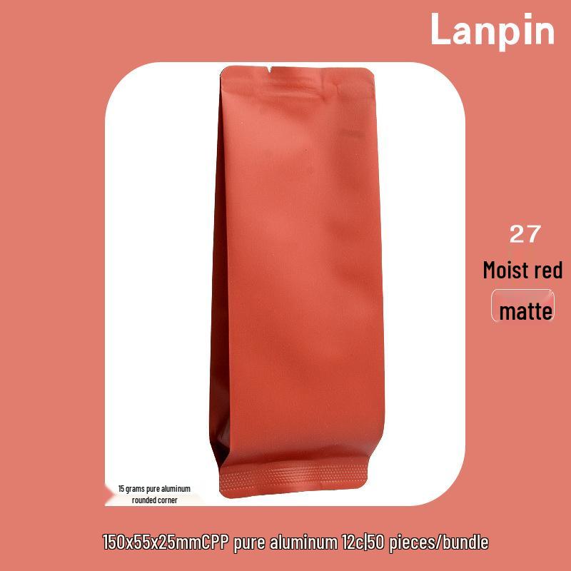 Premium Aluminum Foil Tea Bag for Yancha, Black Tea, Green Tea, Cinnamon, Da Hong Pao