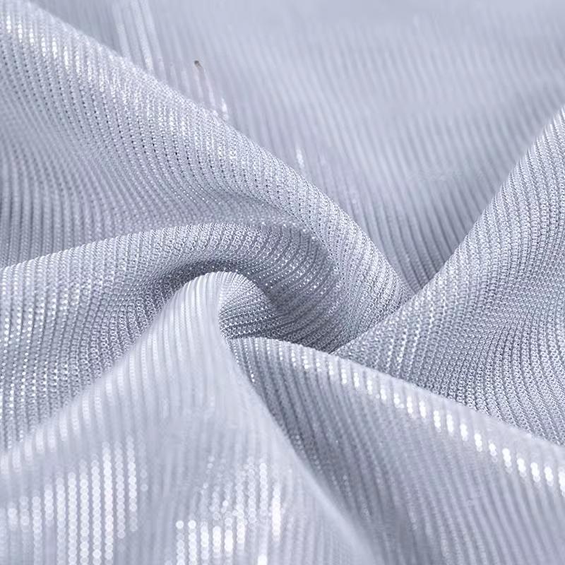 Party Dress Fabric Shiny Flashing Mesh Light Fabric Rridescence Mesh Magic Color for DIY Wedding Dress Cosplay Material