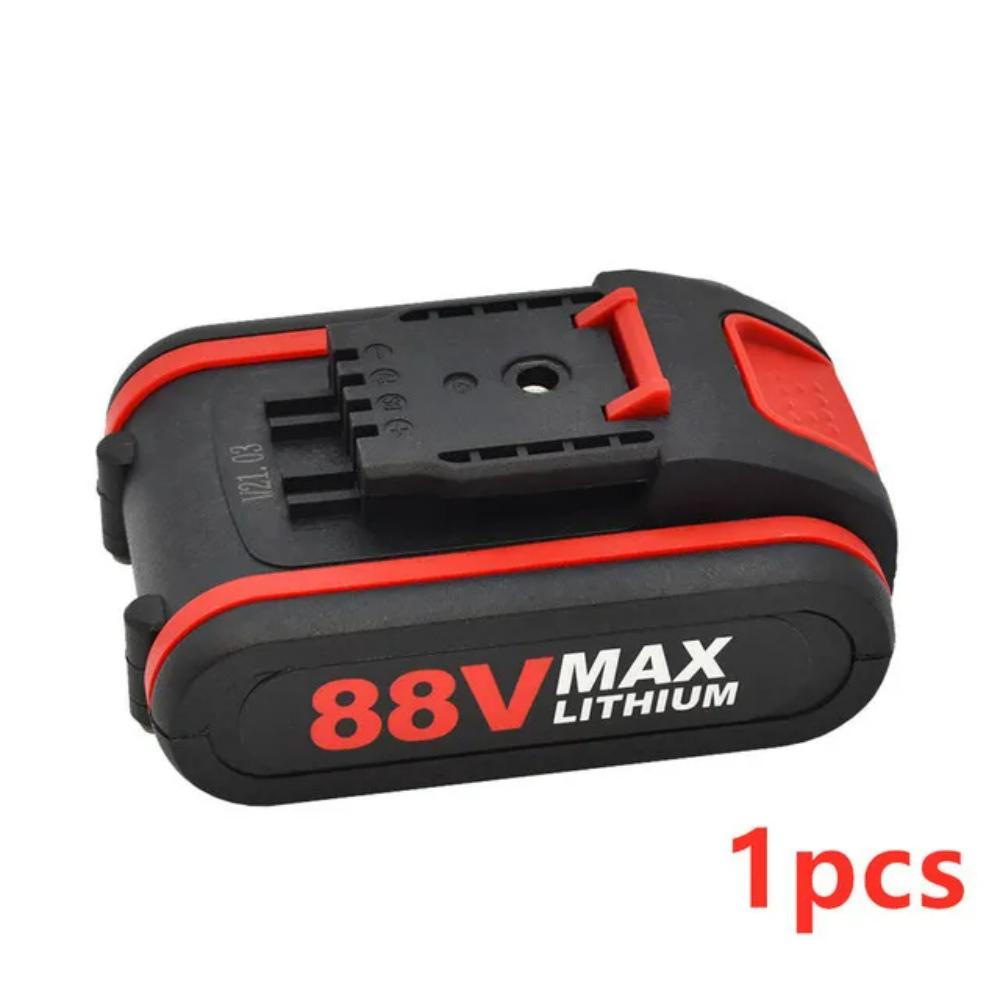 

88 В Литиевая Электрическая Пила Одноручная Электрическая Пила Сменная Батарея для Обрезки Деревьев Наружная Электрическая Пила 2000 мАч 1pcs