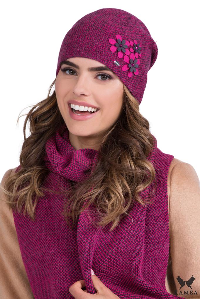 Lusi Women' Hat Raspberry Color