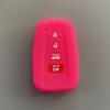 Silicone Car Key Case Cover For Toyota Corolla Prius Camry V70 C-Hr Rav4 Hybrid Highlander Altis Land Cruiser Prado 150 Avalon