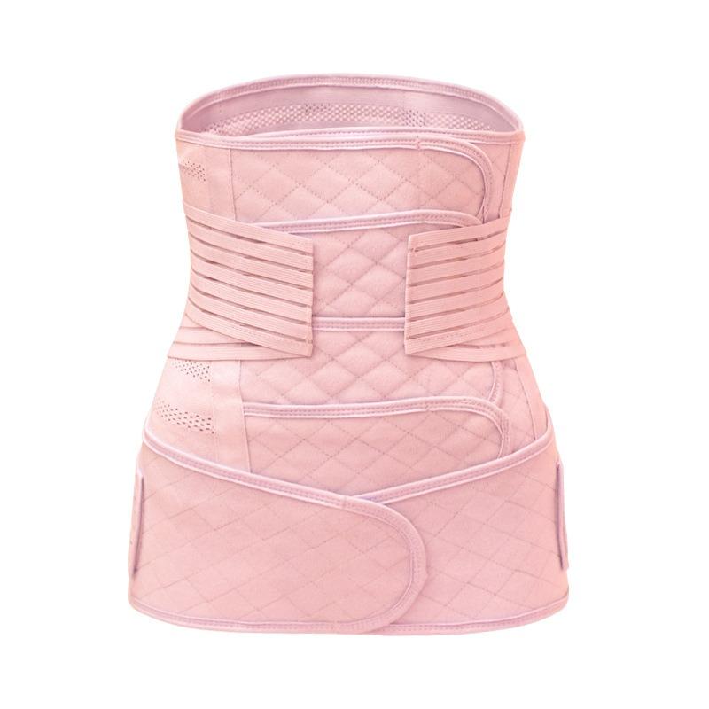 Breathable 4 Panel Postpartum Belly Band Set Soft All Season Waist Shaper Belt for C Section Natural Birth Women Care