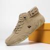 Stylish High-top Boots Men's Casual Booties Designer Soft Flats Breathable Moccasins Flats Drive Shoes Leather Sneakers