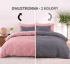 Bedding Set 200x220 Cm Pink Graphite Double-sided 3-piece Set Hit