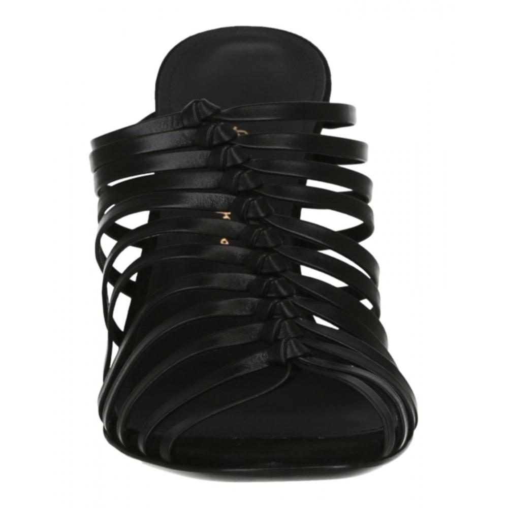 Salvatore Ferragamo Jessa Heel Sandals Black