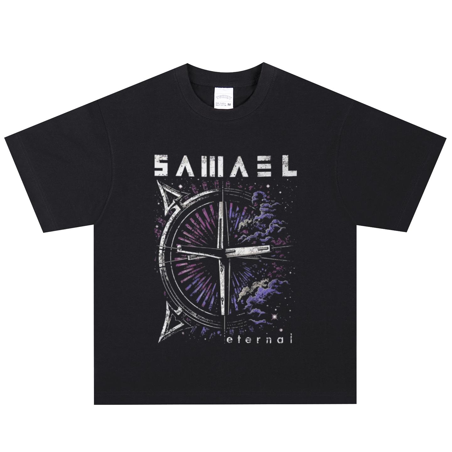 Samael T-Shirt, Soft Fabric Casual Daily Wear XXXXL