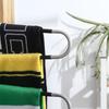 1pc Storage Rack Stainless Steel Pants Rack Multi-layer Anti Slip S-shaped Pants Rack Wardrobe Storage Pants Rack