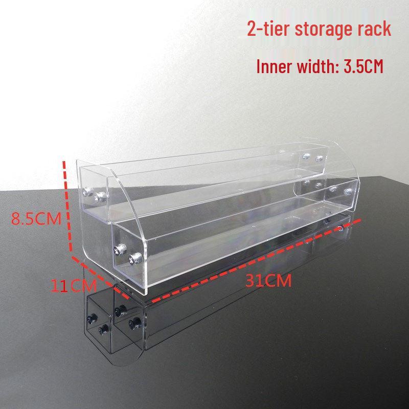 Transparent Multi-Layer Acrylic Sunglasses Storage & Display Rack