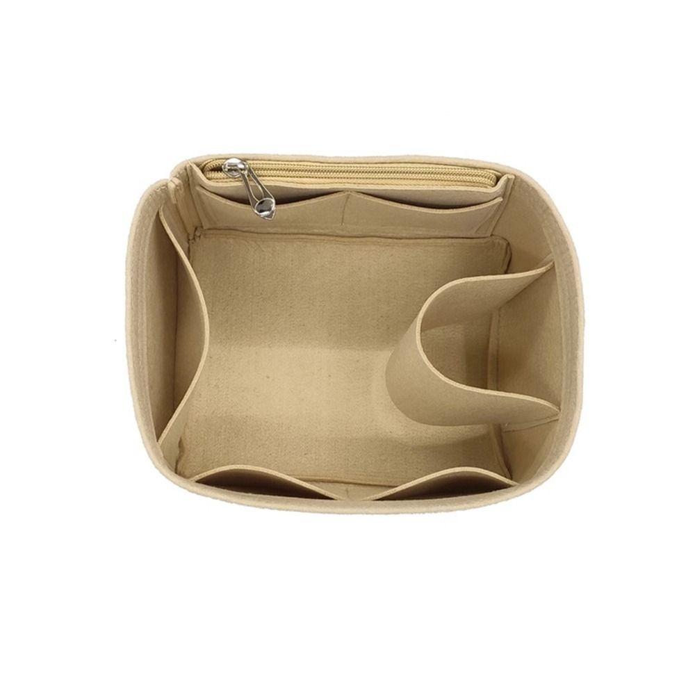 Tragbare Filz-Eimer-Tasche Einsatztasche Mehrere Taschen Mini-Taschen-Organizer Handtaschen-Einsatztasche für Rallye-Bewegungstasche/Picotin18/22