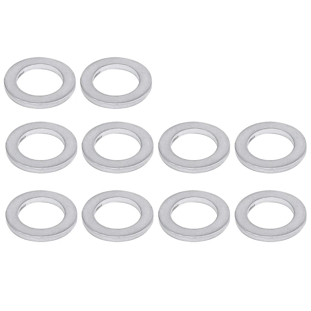 M14 Car Sealing Gasket Aluminum Screw Washer Auto Engine Bottom Oil Drain Screw Sealing Gasket Accessories for Honda 94109-14000