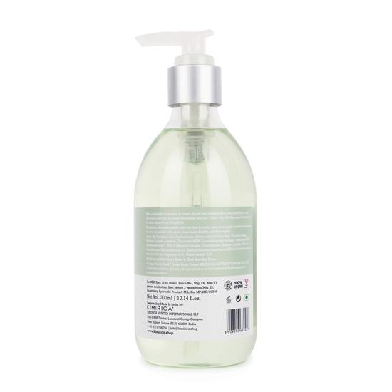 Sampon Kimirica Five Elements cu mere verde si aloe realizat cu extracte derivate natural pentru moale, neted, 300 ml