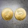 2020 Drottning James Bond Guldmynt, Mikromärke, Jubileumsmynt, Samling, Relief