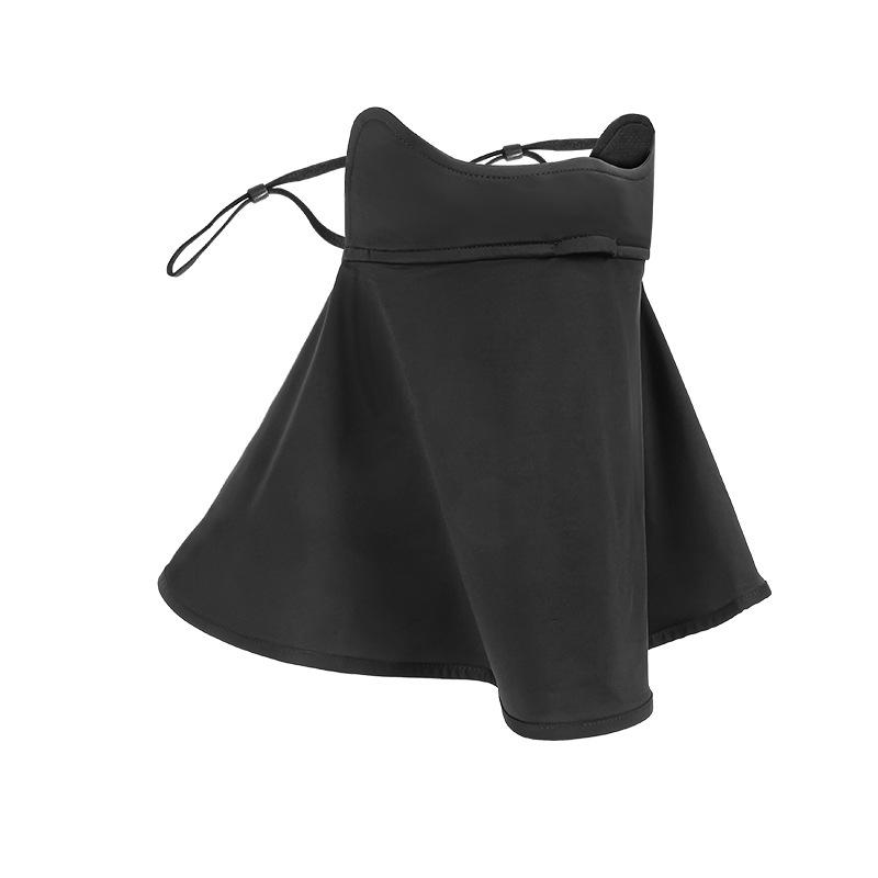 Women's Summer Ice Silk Sun Protection Face Cover Neck UV Protection Breathable Outdoor Mask