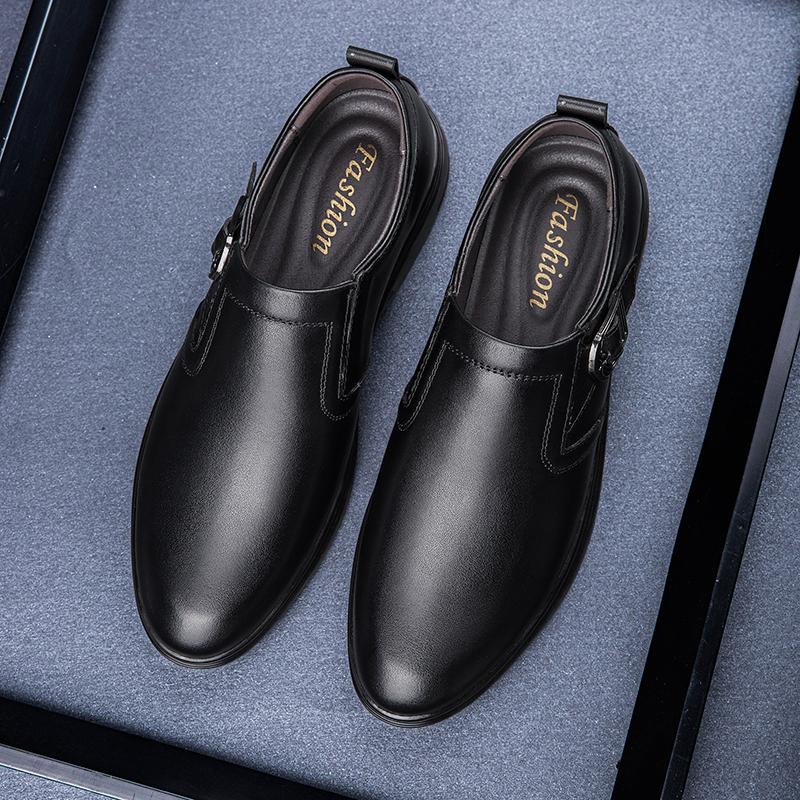 Módní Formální kožené boty pro muže Šaty Business Boty Pánské Geometrické Oxfords Party Svatba Běžné Pánské boty