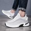 Men's Flyknit Height-Boost Running Shoes - Lightweight, Breathable Platform Sneakers for Spring/Summer