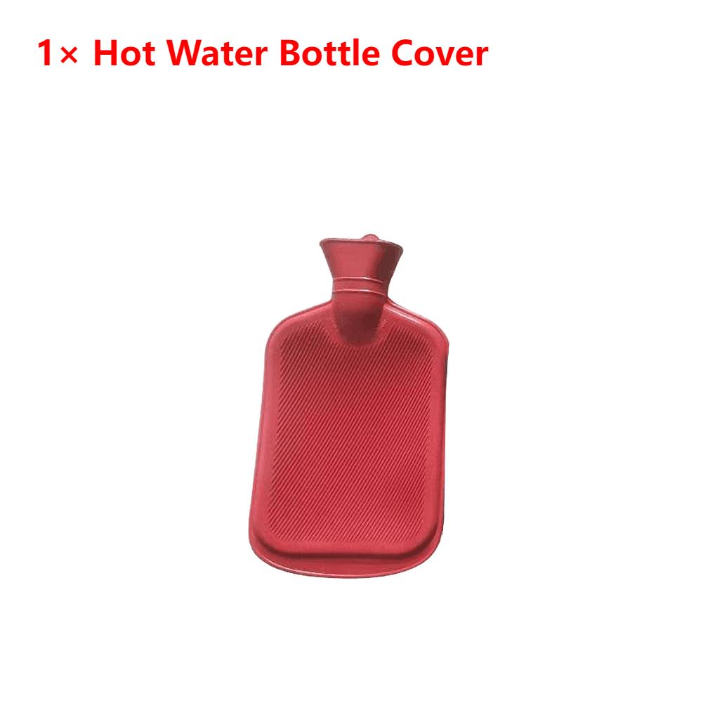 2000ml Large Hot Water Bag Electric Water Bag Hot Water Bottle Plush Hand Hot Pack Cover Reusable Big Hand Warmer Water Bottle