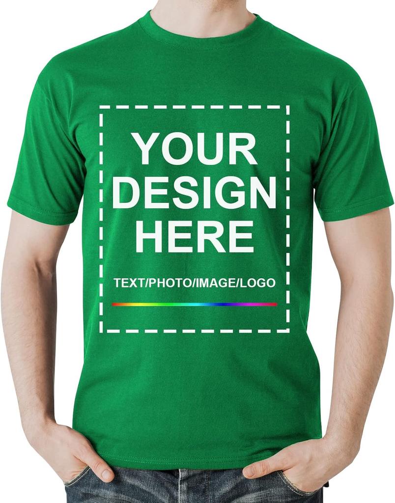 Custom Tshirt Design Your Own Printed Tee Picture Shirts For Unisex Wounisex Personalized T Shirt