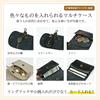 Key Case for Men by Leather and Storage Keychain Coin Purse Genuine Leather [Supervised Sommelier/Organization Advisor] Women's (Dark Navy)