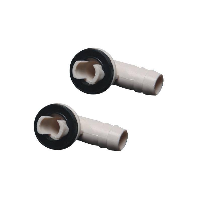 2pcs Air Conditioner Drain Outlet Connector Drain Pipe Elbow Tool Universal External Unit Spout Connector ACPipe Parts