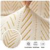 High Back Dining Chair Cover Elastic Spandex Slipcover Stretch Chair Cover Stretch Jacquard Kitchen Chair Cover Dining Room