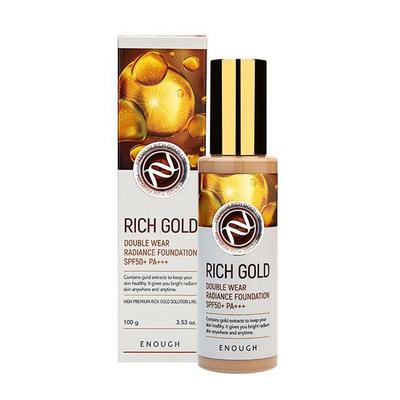 Rich Gold Double Wear Radiance Foundation 100ml SPF50+PA+++ (#13,21,23)