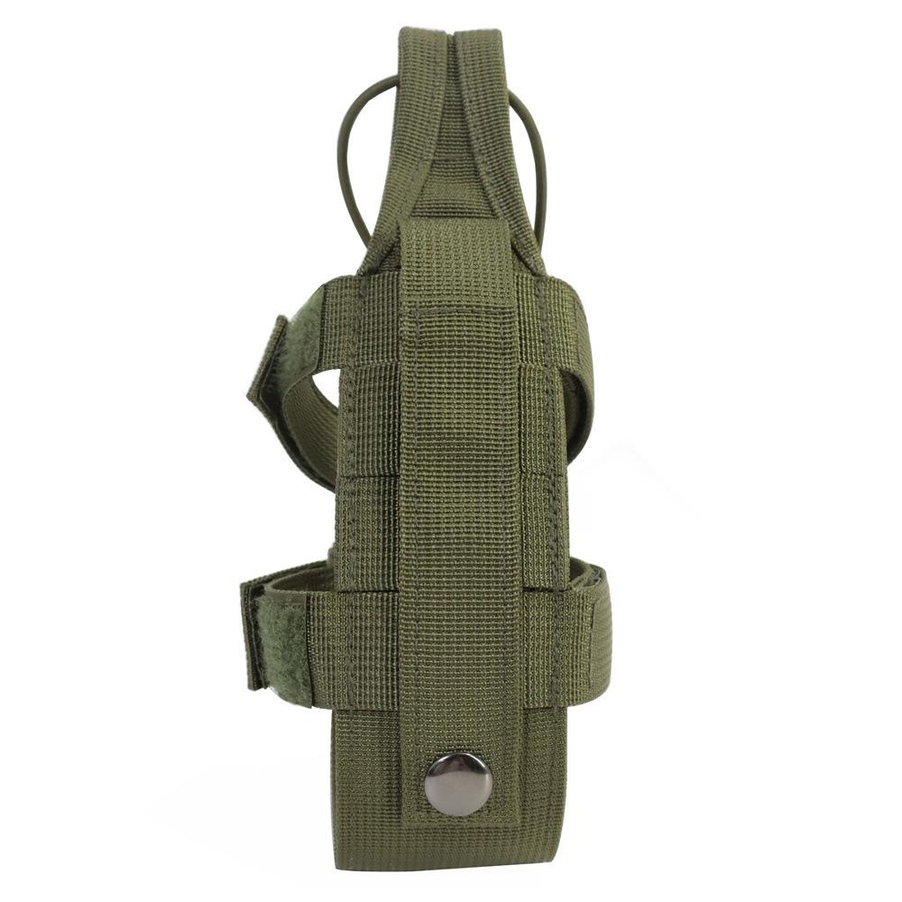 Outdoor Adjustable Ribbon Kettle Cover with Bag Water Cup Pocket MOLLE Bottle Rack Backpack Accessories Hanging Bag Water Cup Cover