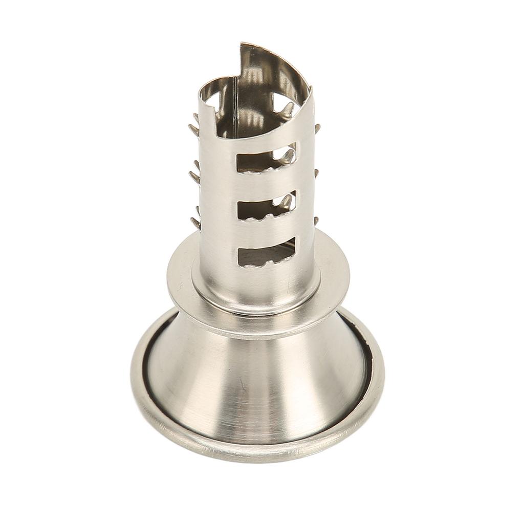 Manual Lemon Drill Squeezer 304 Stainless Steel Silver Thickened Hand Juicer for Home Kitchen