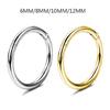 Nose Ring Stainless Steel Body Jewelry Tragus Septum Piercing Cartilage Hoop