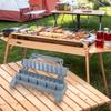 Portable BBQ Tool For Outdoor Folding Kebab Maker Portable Barbecue Tool